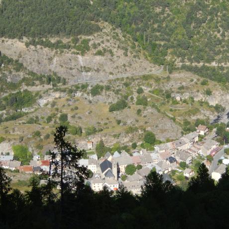 Le Lauzet Ubaye vue dominante