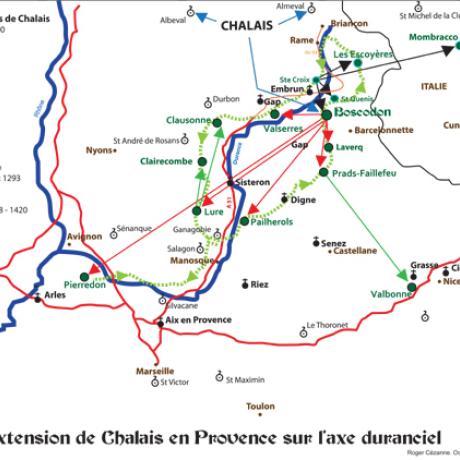 Abbayes et prieurés chalaisiens le lauzet ubaye