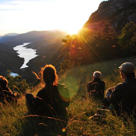 fête de la montagne balade coucher de soleil le lauzet ubaye