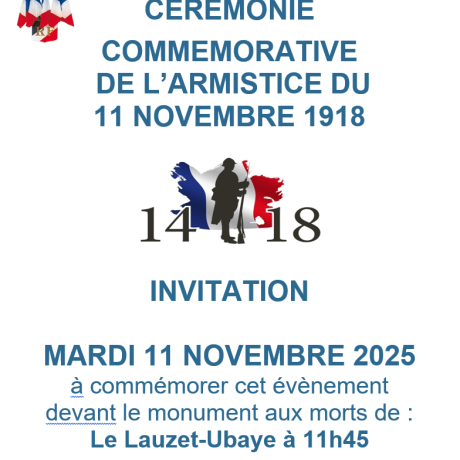 CEREMONIE COMMEMORATIVE