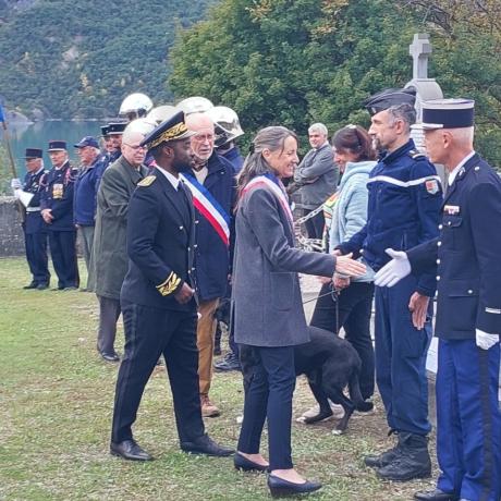 CÉRÉMONIE DU SOUVENIR CIMETIÈRE UBAYE