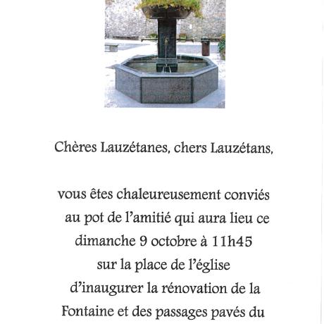 FONTAINE FONTAINE