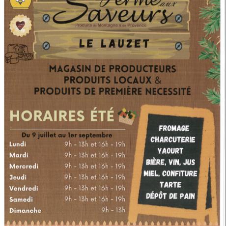 LA FERME AUX SAVEURS