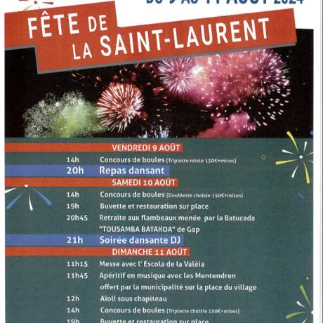 FETE DE LA SAINT-LAURENT