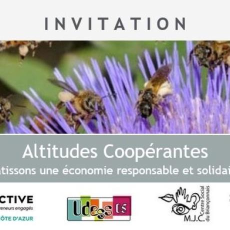 Altitudes Coopérantes Bâtissons une économie responsable et solidaire Altitudes Coopérantes Bâtissons une économie responsable et solidaire