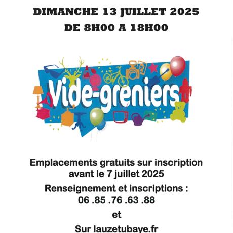 VIDE GRENIER