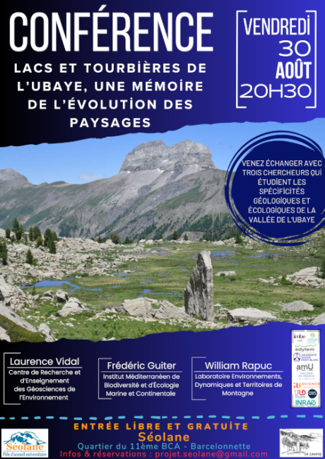 Affiche Conférence Lacs 2024
