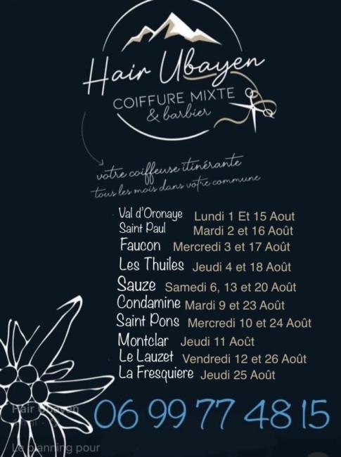 hair ubayen le lauzet