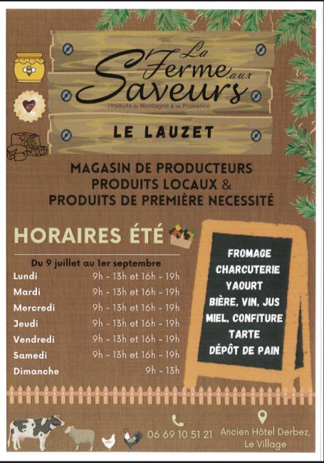 LA FERME AUX SAVEURS