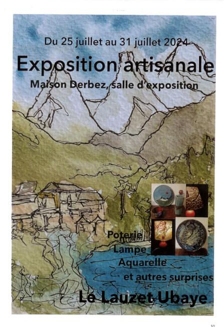EXPOSITION ARTISANALE