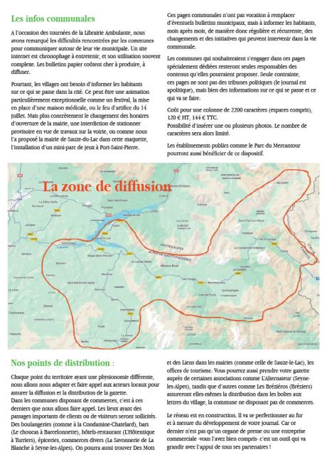 infos communales Des Mots et des Liens