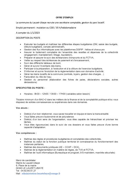 EMPLOI